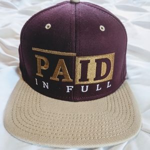 Rock Smith Paid in Full - Snapback Hat - Vintage